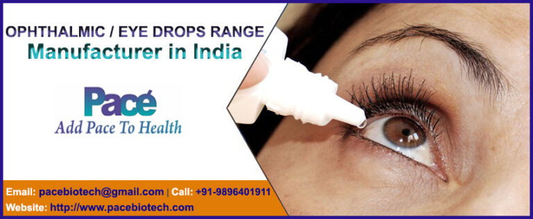 Benefits of Associating with Pace Biotech for Eye Drops Manufacturing?