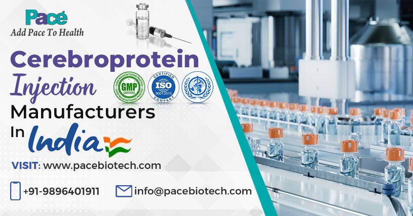 Grab the chance to work with most well-established cerebroprotein injection manufacturers in India. | Pacebiotech