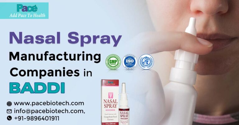 Best Nasal Spray Manufacturing Companies In Baddi