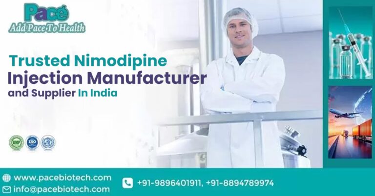 Trusted Nimodipine Injection Manufacturer and Supplier in India